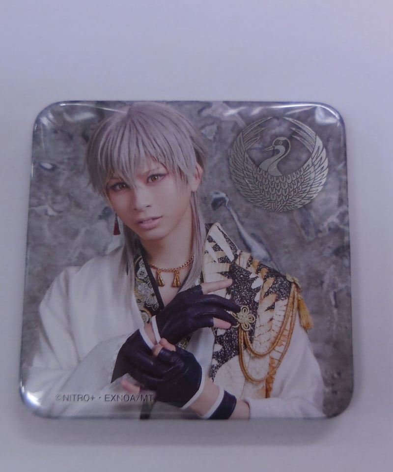 キズ有】刀ミュ 鶴丸国永 大倶利伽羅 双騎出陣 缶バッジ（ライブ