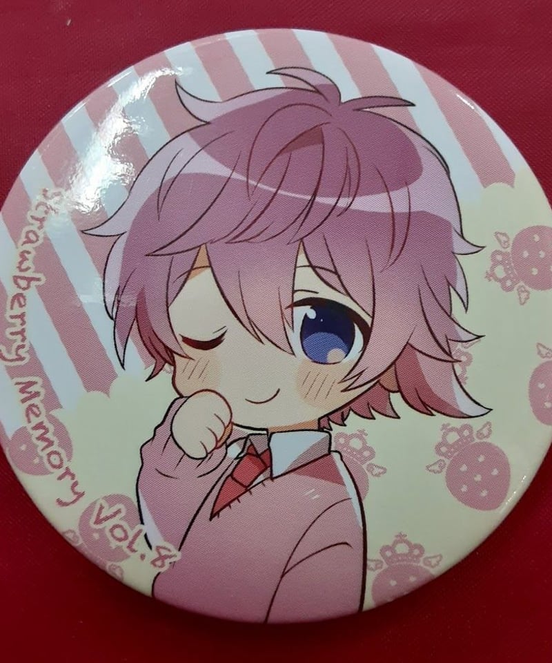 すとろべりーぷりんす さとみ 缶バッジ | K-BOOKS K-POP館 アイドル館