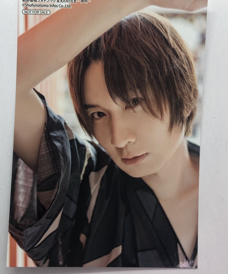 前野智昭 「フォトブック まえののえま-声叶-」アニメイト特典