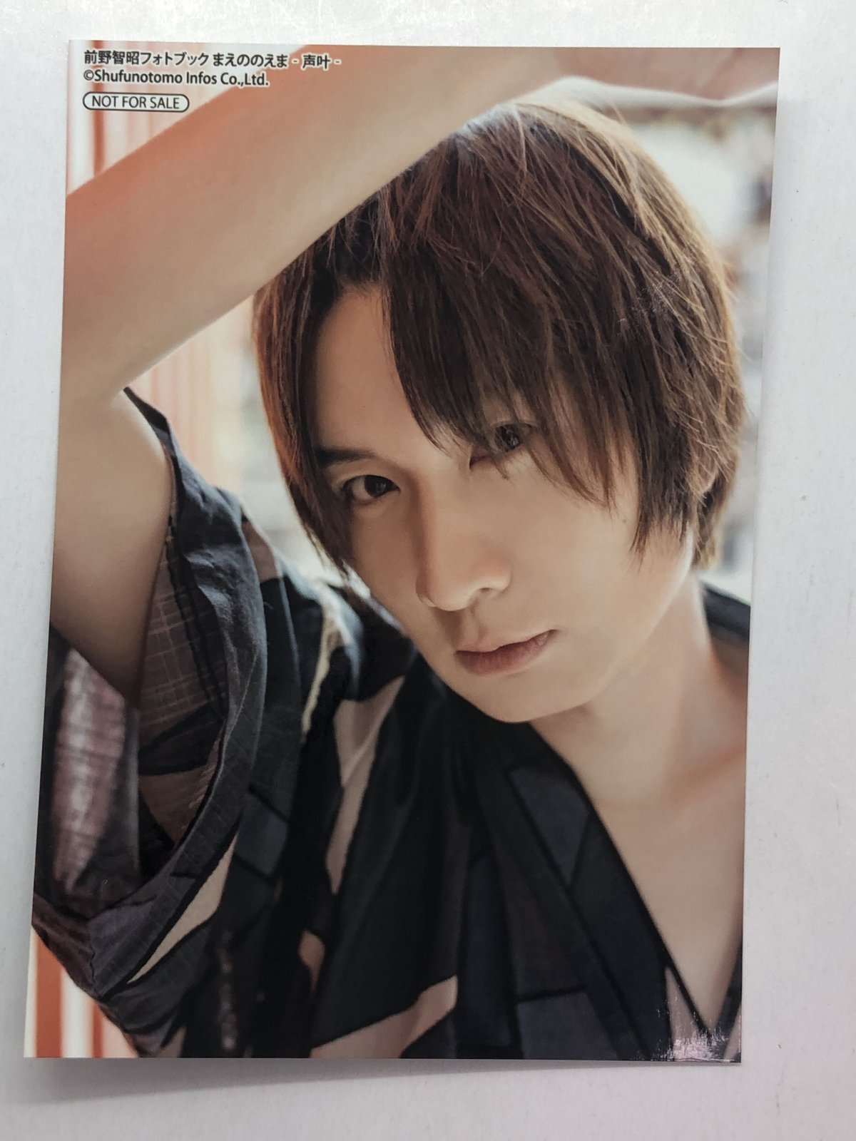 前野智昭 「フォトブック まえののえま-声叶-」アニメイト特典