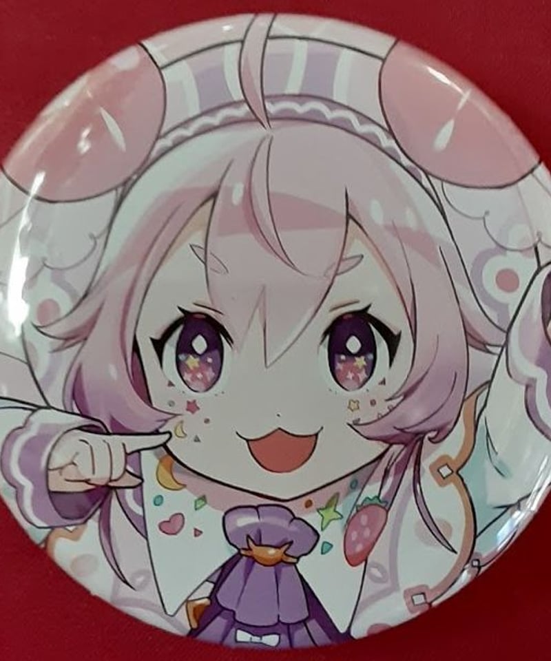 宇志海いちご 缶バッジ