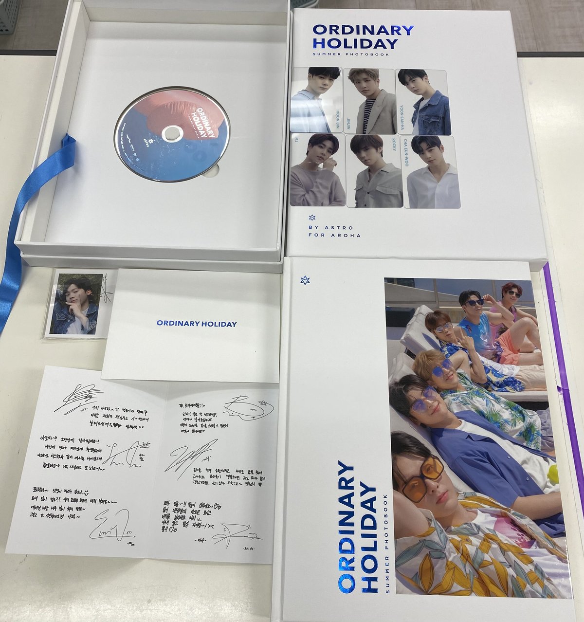 ASTRO 写真集 ORDINARY HOLIDAY DVD日本語字幕あり-