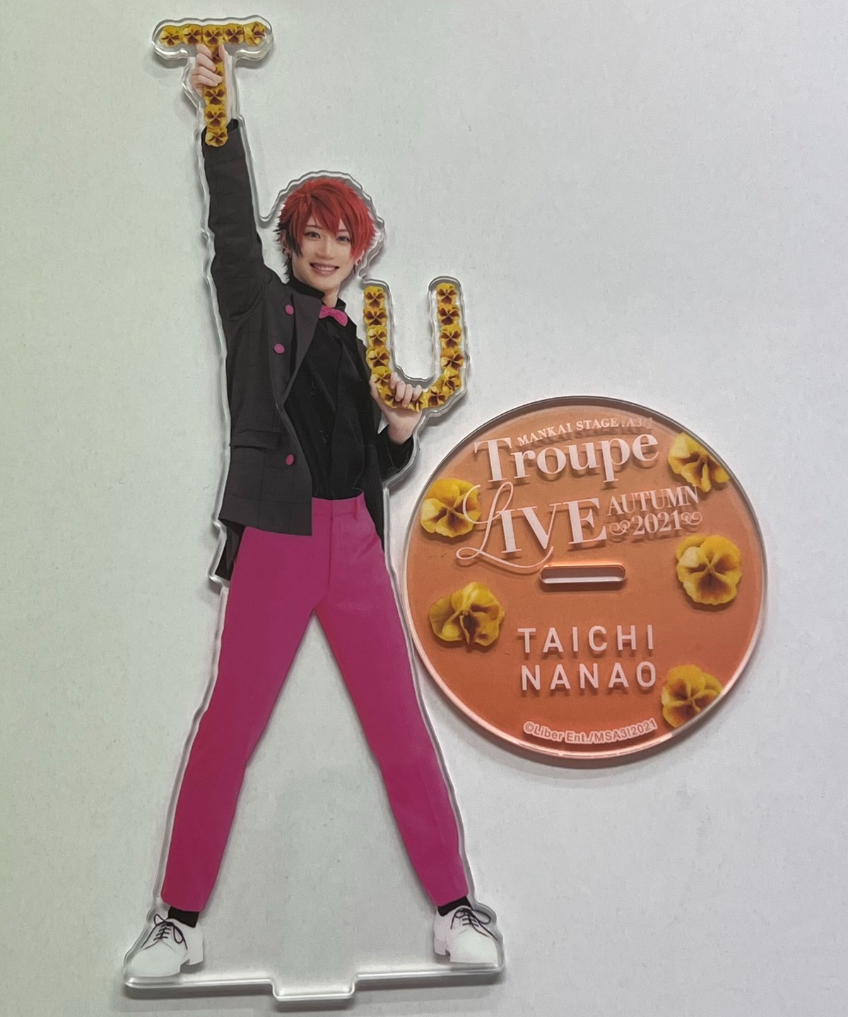 エーステ 舞台 七尾太一 赤澤遼太郎 缶バッジ MANKAI STAGE A3