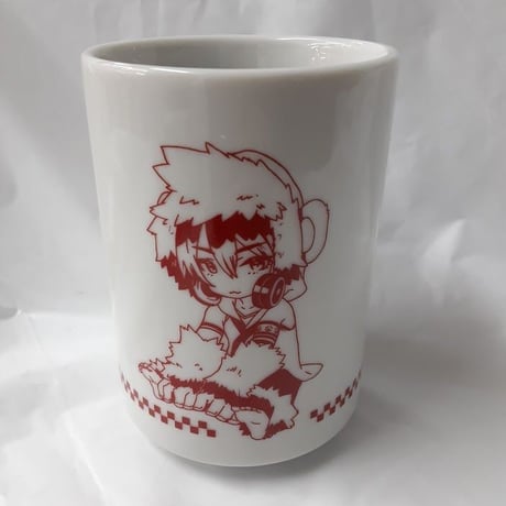 【イタミ有】にじさんじ 　夢追翔　にじさんじ スクラッチ第五弾　湯呑
