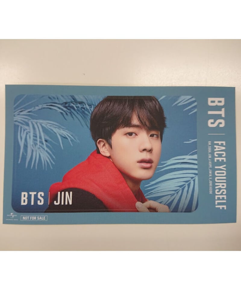 BTS FACE YOURSELF ICカード ステッカー JIN | K-BOOKS K-...