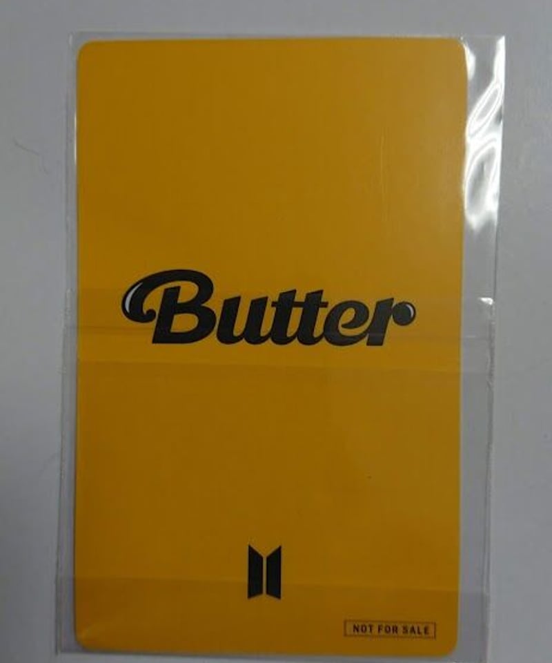 未開封】BTS Butter FC限定 トレカ SUGA ユンギ | K-BOOKS