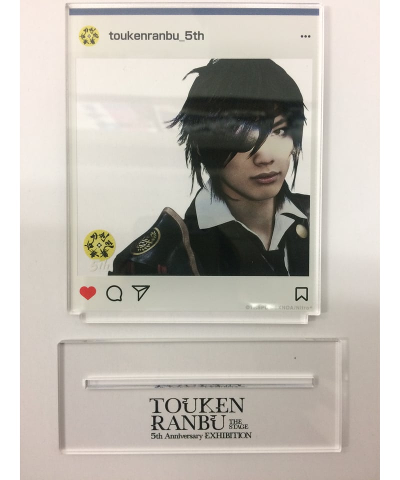 キズ有】舞台『刀剣乱舞』5周年展 アクリルカードA 燭台切光忠（東