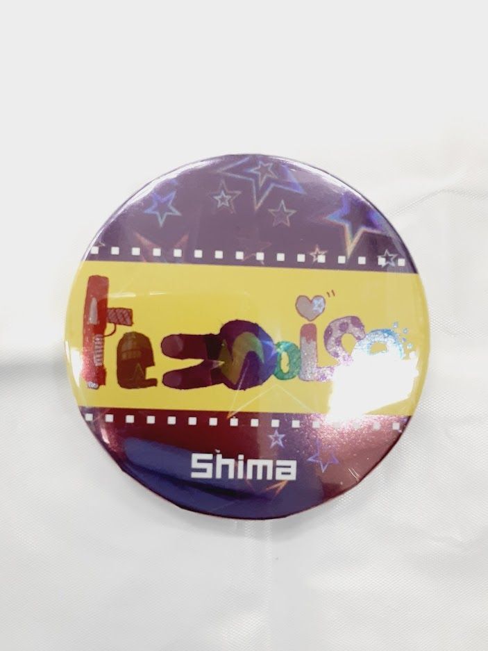 志麻ワン　re:noise 缶バッジ SHIMA LIVE TOUR 2020 noise -Black and white world-
