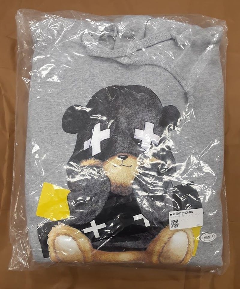 新品未開封】レトクマパーカー（グレー） MEN'S