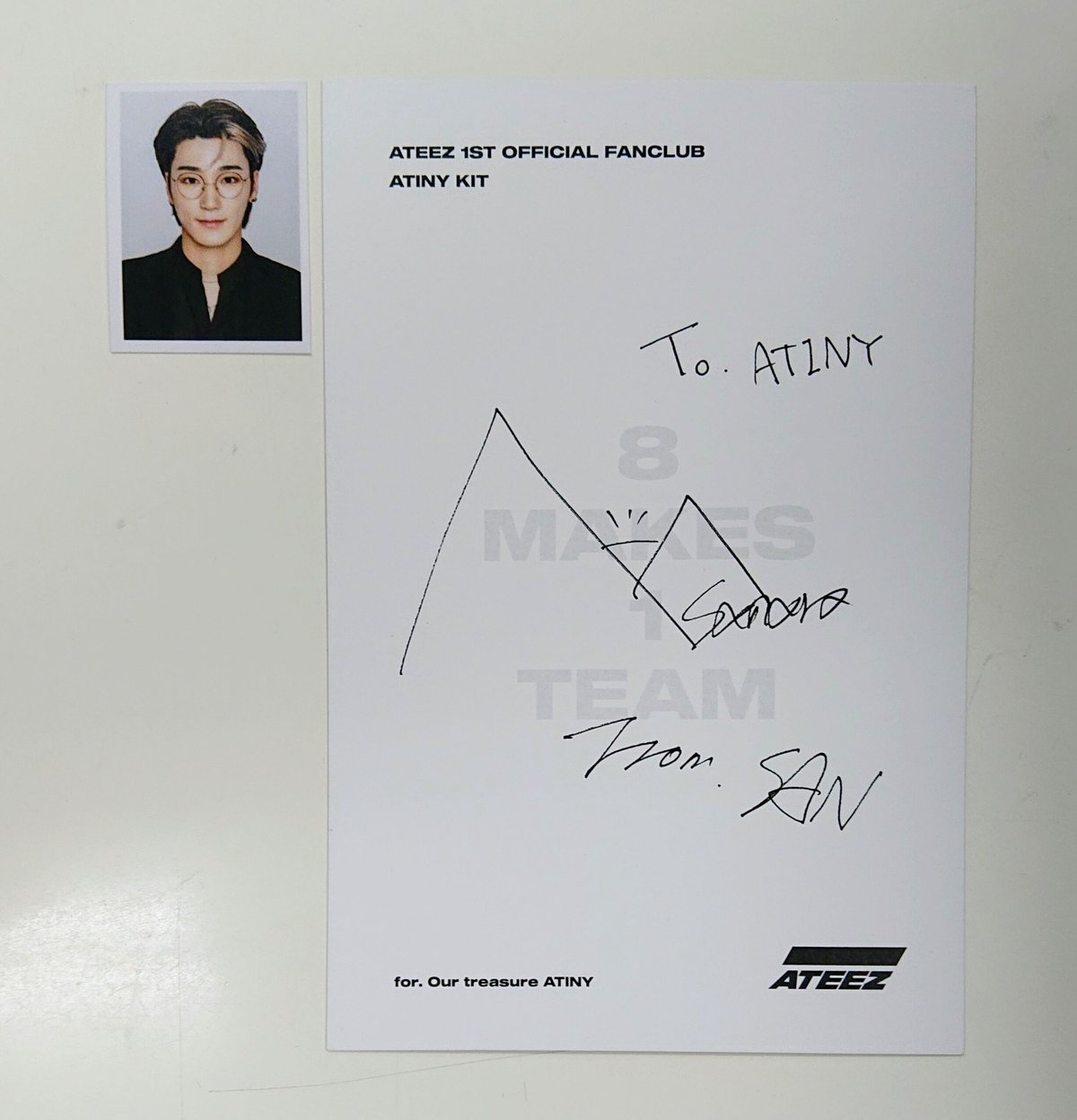 ATEEZ サン 証明写真ヨントン - K-POP/アジア