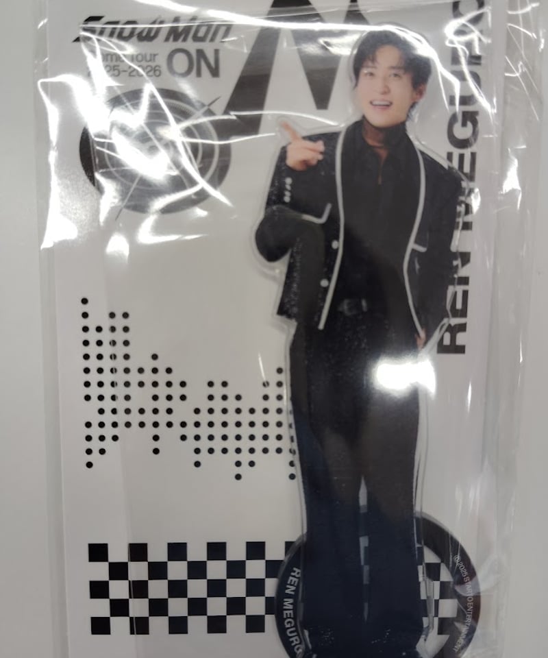 SnowMan ツアーグッズ ON 目黒蓮 Snow Man Dome Tour 2025-2026 ON