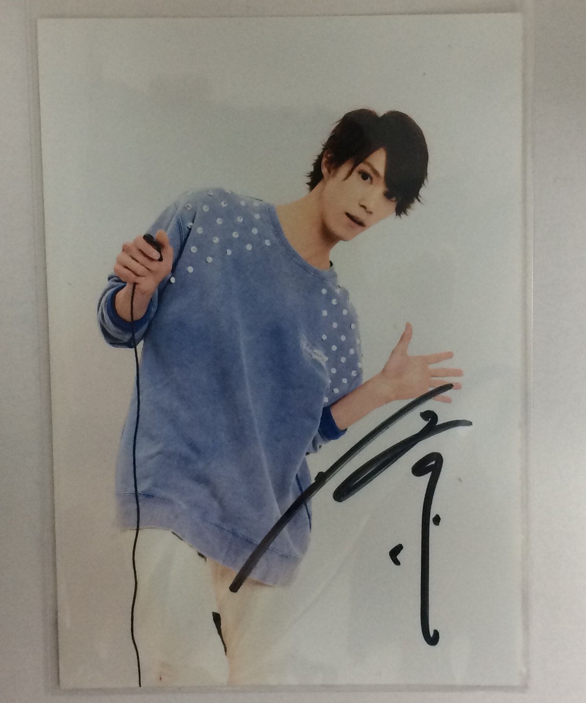サイン入りブロマイド付き】浜尾京介 ブログ本「Lucky!!」 | K-BOOKS