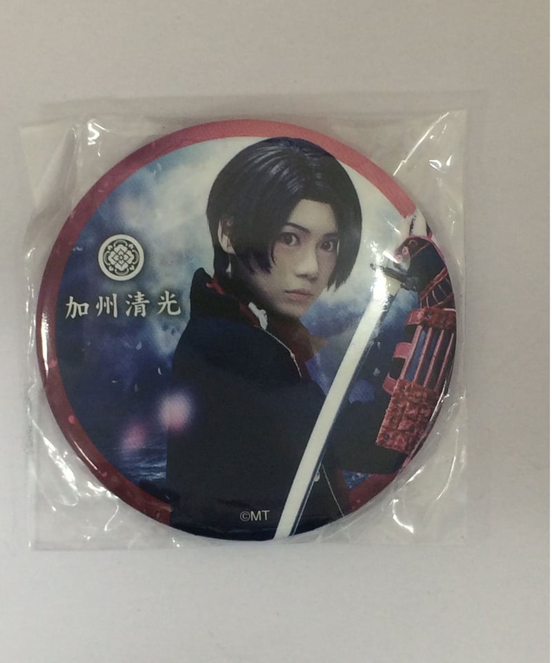 刀ミュ 過去缶バッジ 加州清光 ミュージカル刀剣乱舞 刀ミュ