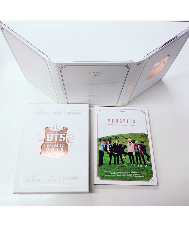 日本語字幕付き】BTS MEMORIES OF 2015 DVD タワレコ盤 | K-BOO...