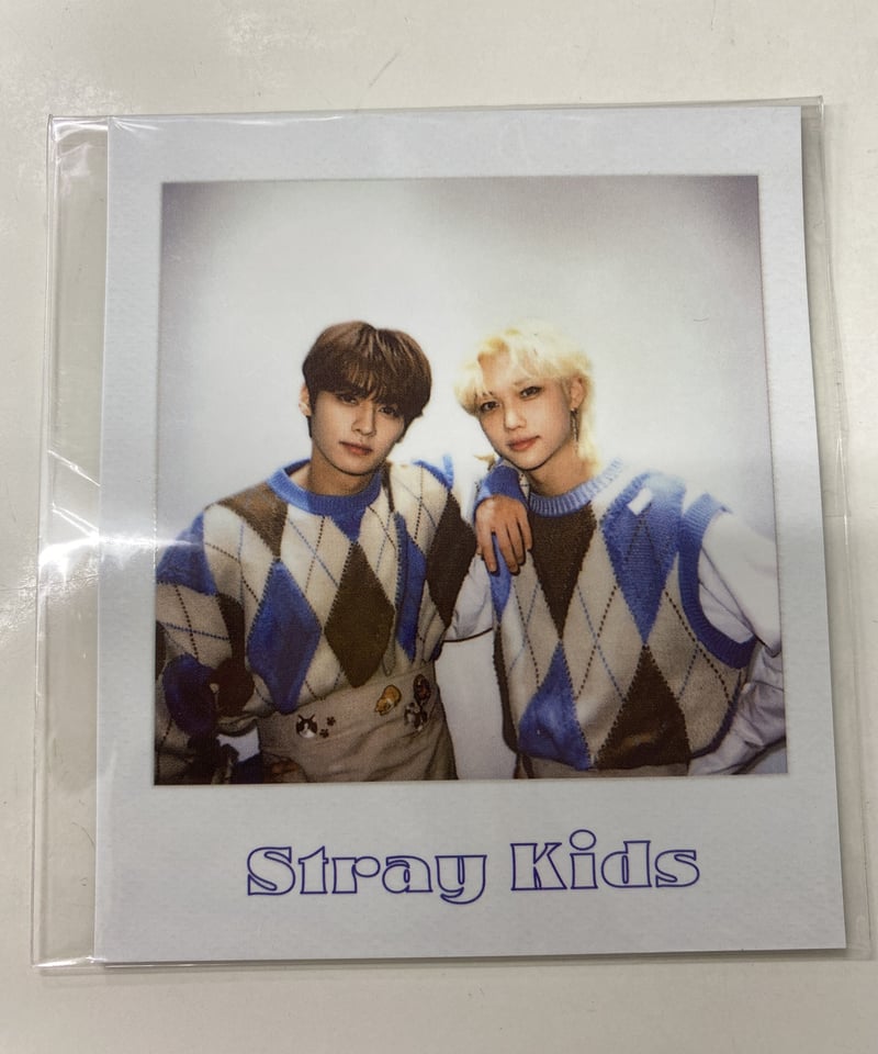 straykids スキズ シーグリ フィリックス ポラロイド 原本
