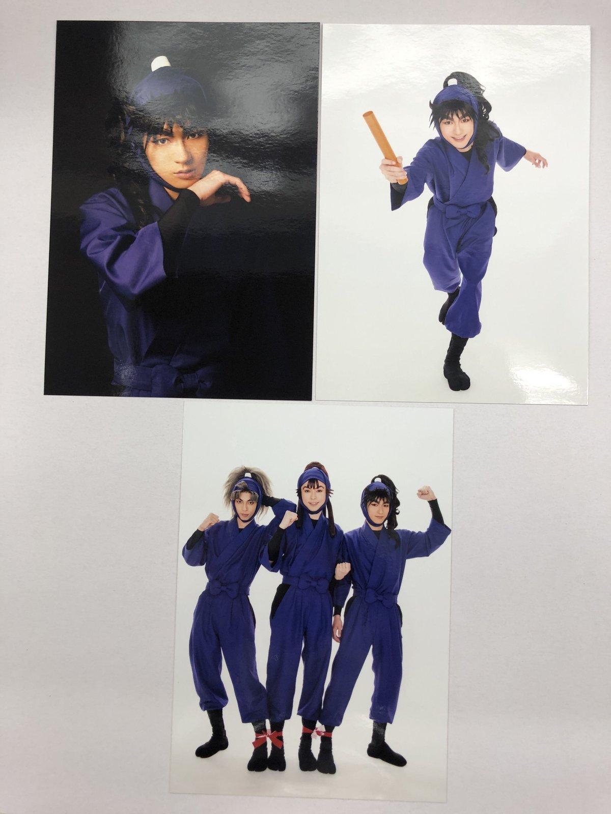 忍ミュ　第10弾　久々知兵助　山木透　直筆サイン入り　ブロマイド ミュージカル『忍たま乱太郎』第10弾 久々知兵助 山木透 ブロマイド①