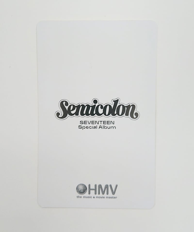 SEVENTEEN 2ND Special Album ; [Semicolon] HMV...