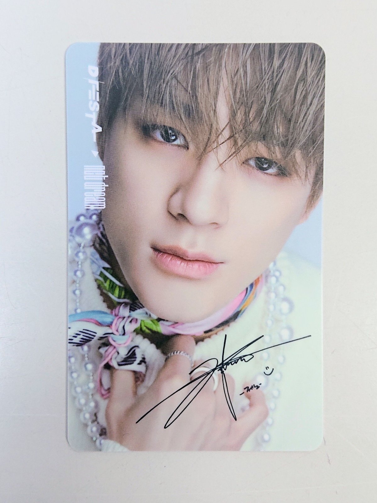 ジェミン 直筆サイン ポストカード