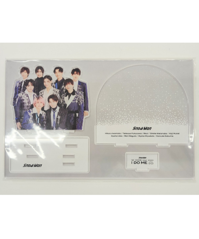 スノーマンコンサートグッズ❣️おまけ付き 未開封】『Snow Man 1st DOME tour 2023 i DO ME』 集合アク
