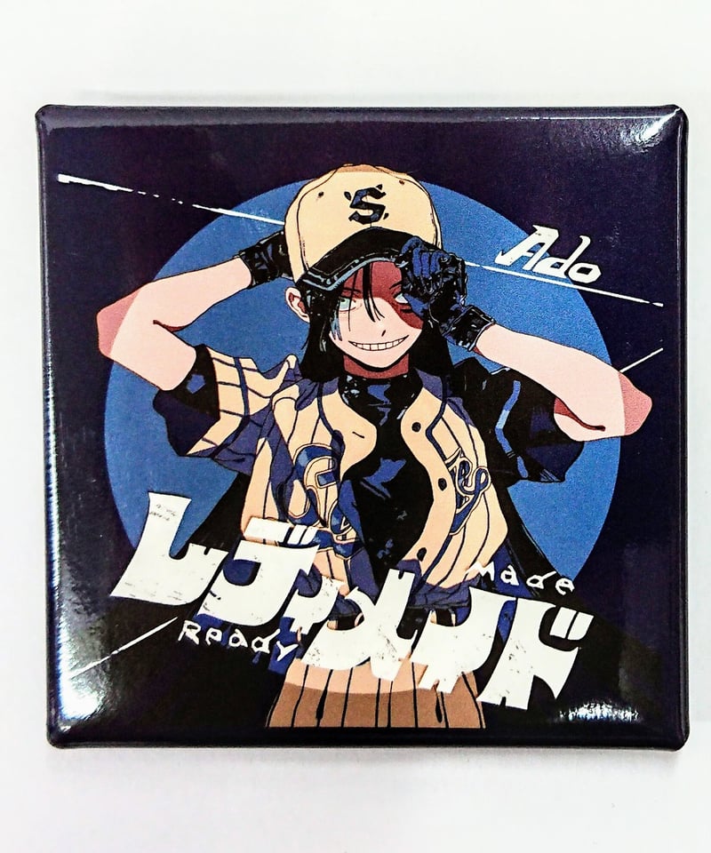 新品Ado マーズやっときたか！スクエア缶バッジセットシークレット入り