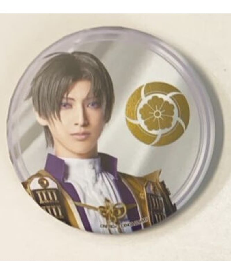 ミュージカル刀剣乱舞 へし切長谷部 花影 缶バッジ