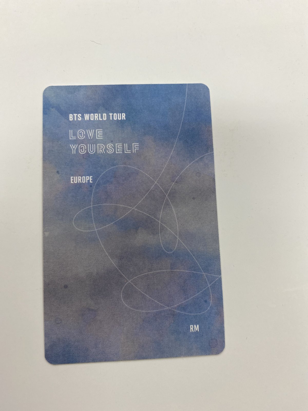 イタミ有り】BTS LOVE YOURSELF EUROPE DVD トレカ RM | K-...