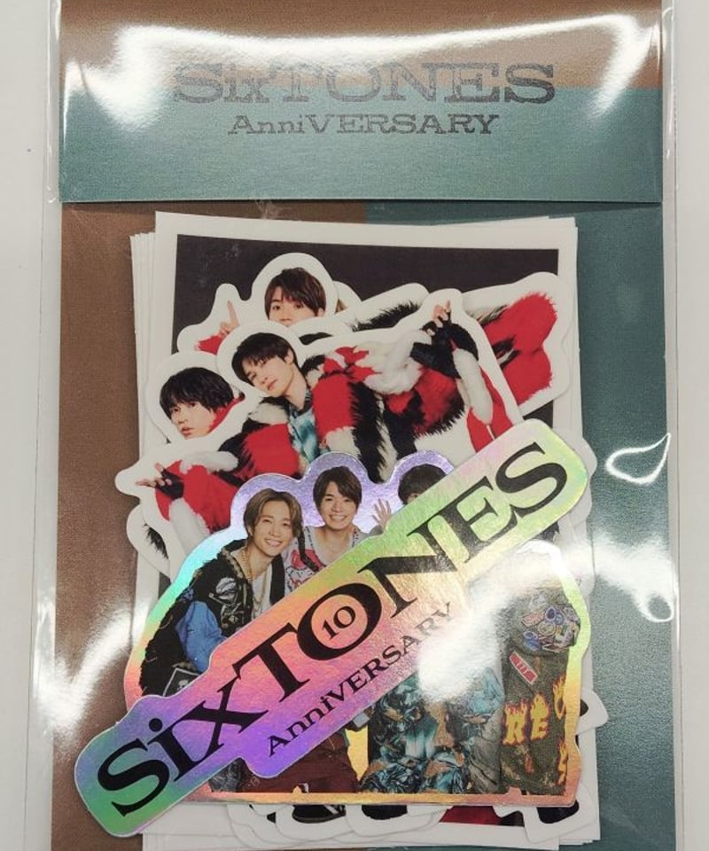 SixTONES AnniVERSARY」 SixTONES ステッカーセット | K-BO