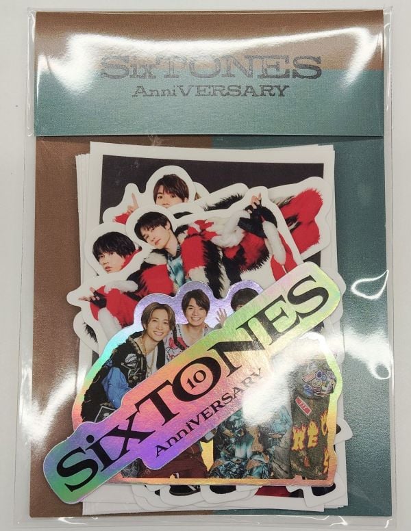 SixTONES AnniVERSARY」 SixTONES ステッカーセット | K-BO