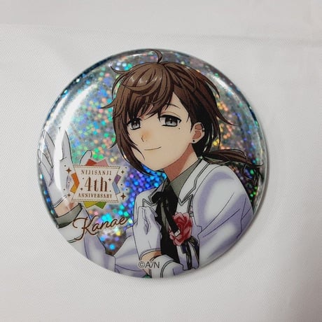 【キズ有】にじさんじ　叶　にじさんじ 4th ANNIVERSARYフェア in animate　缶バッジ