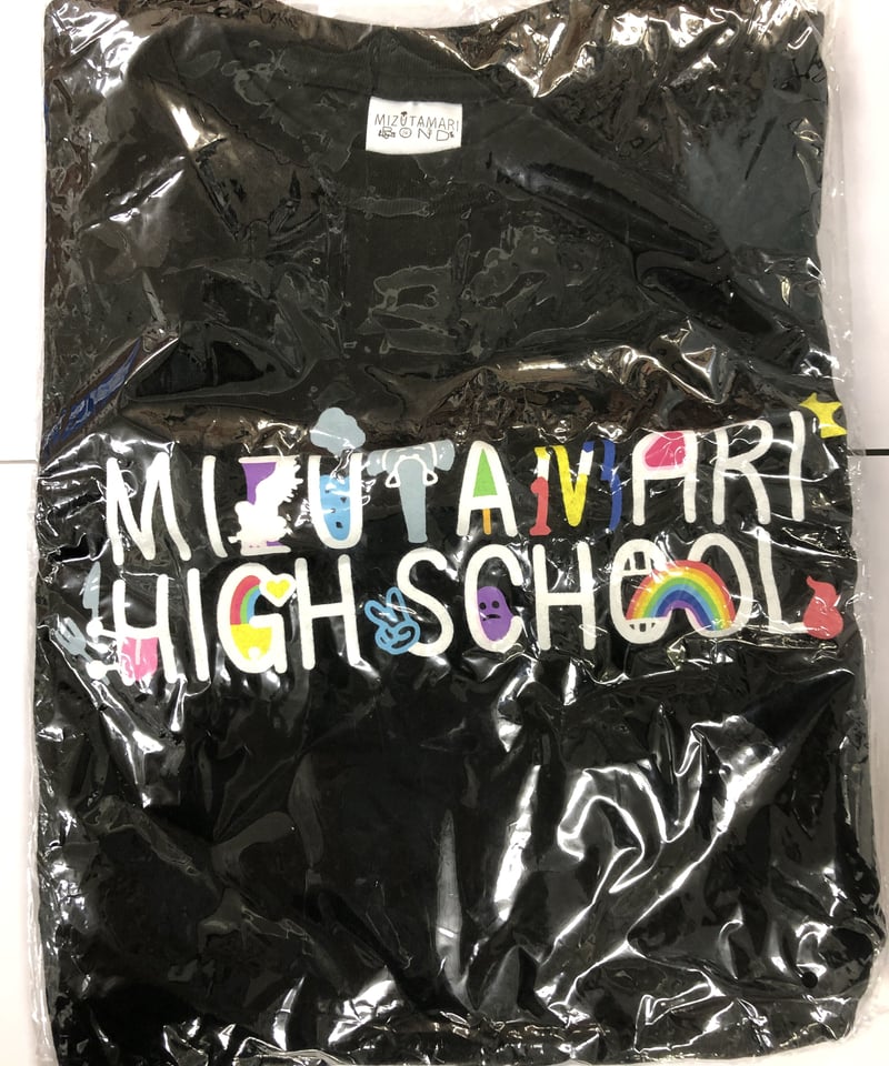 未開封】水溜りボンド水溜りハイスクールTシャツ ブラック Sサイズ | K 