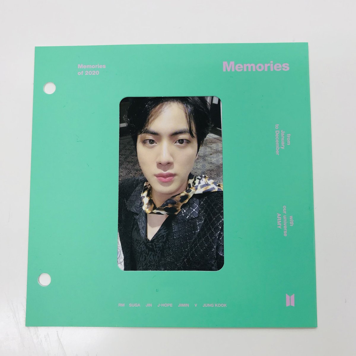 BTS MEMORIES OF 2020 Blu-ray トレカ 台紙付き JIN | K-B...