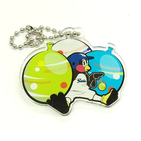 ヤクルトスワローズ アクリルキーホルダー つば九郎