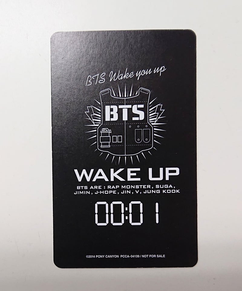 BTS『WAKE UP』 トレカ【V】 | K-BOOKS K-POP館 芸能館 動画館 キ...