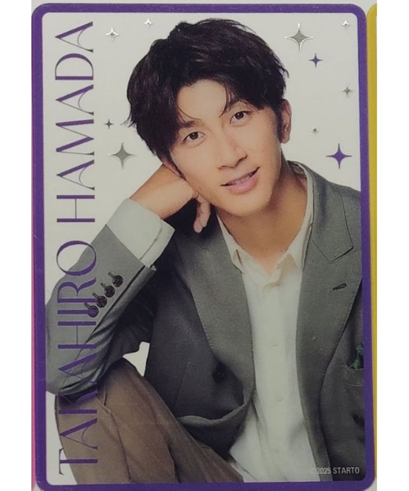 濵田崇裕 男前カード 単品】 「WEST. SPECIAL LIVE 『WESTA!』 2025-2026」 男前