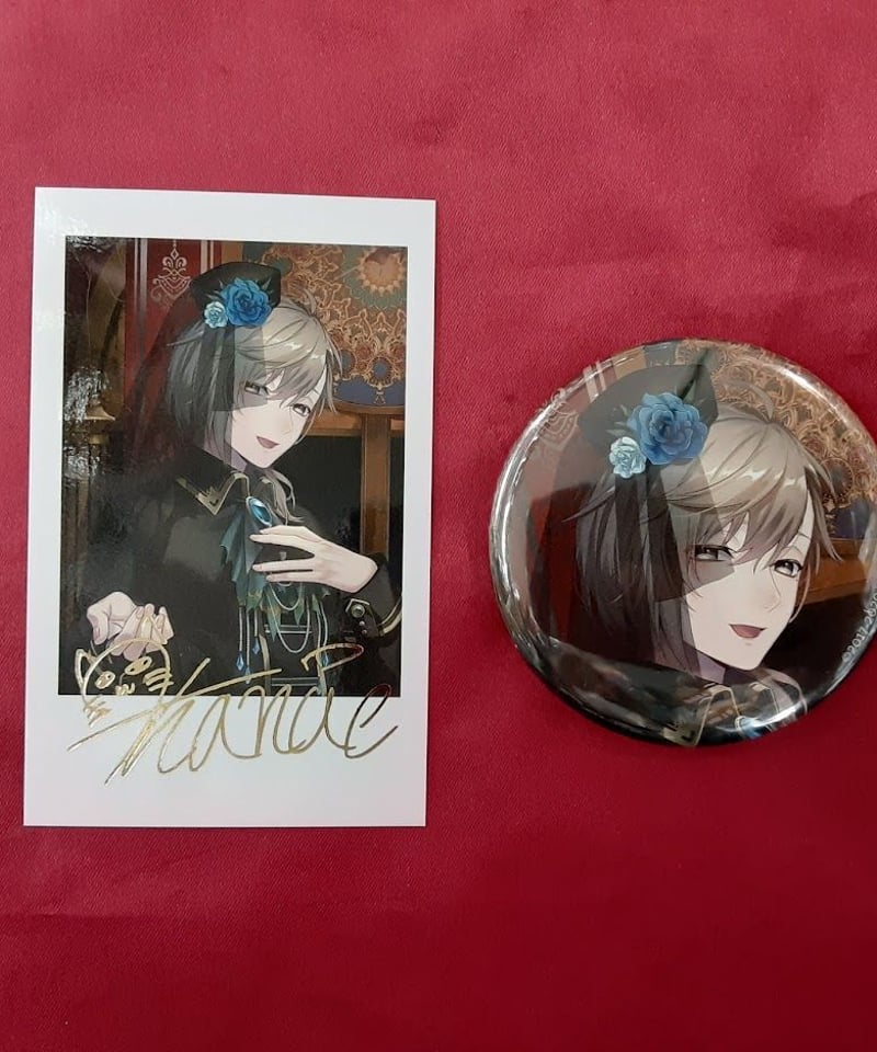 にじさんじ 叶 ランダム缶バッジ＆チェキ風カードセット | K-BOOKS K