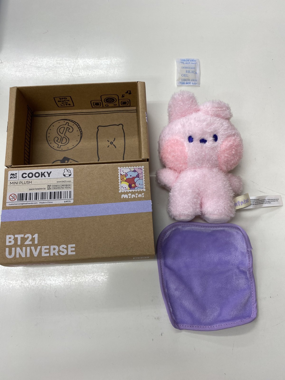 【開封済】BTS BT21 STANDING DOLL COOKY