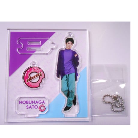 佐藤信長 月刊オートバイ アクリルスタンド セット KU91960 しんどかっ