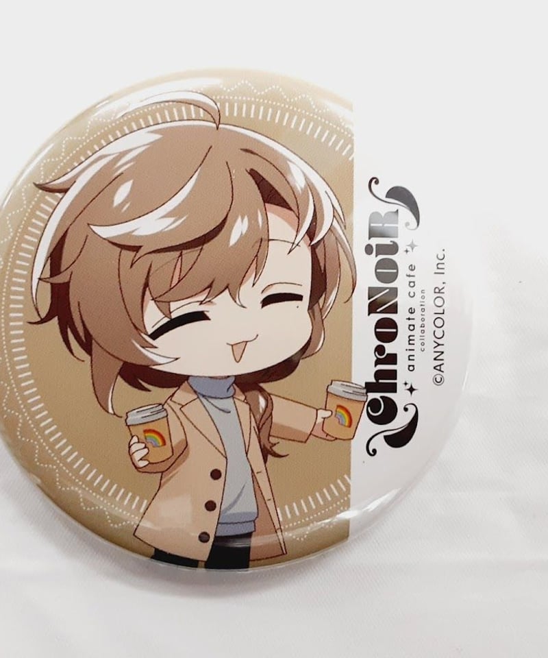 葛葉叶ChroNoiR 缶バッジにじさんじCafe