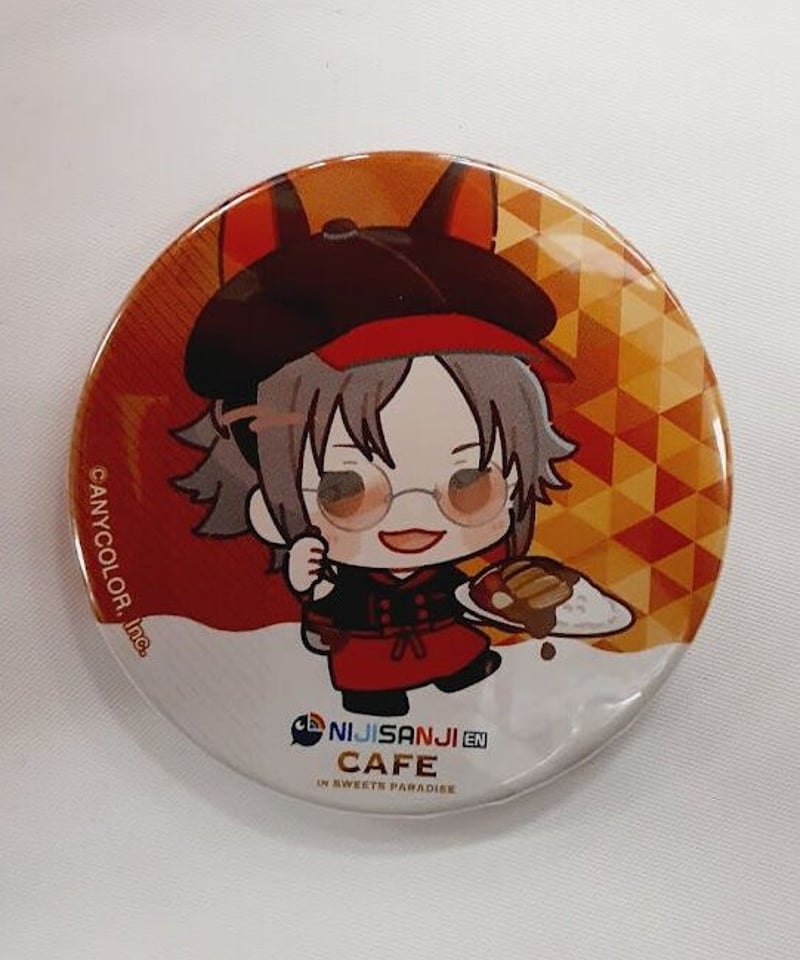 にじさんじ ミスタ・リアス Cafe in SWEETS PARADISE 缶バッジ | K-