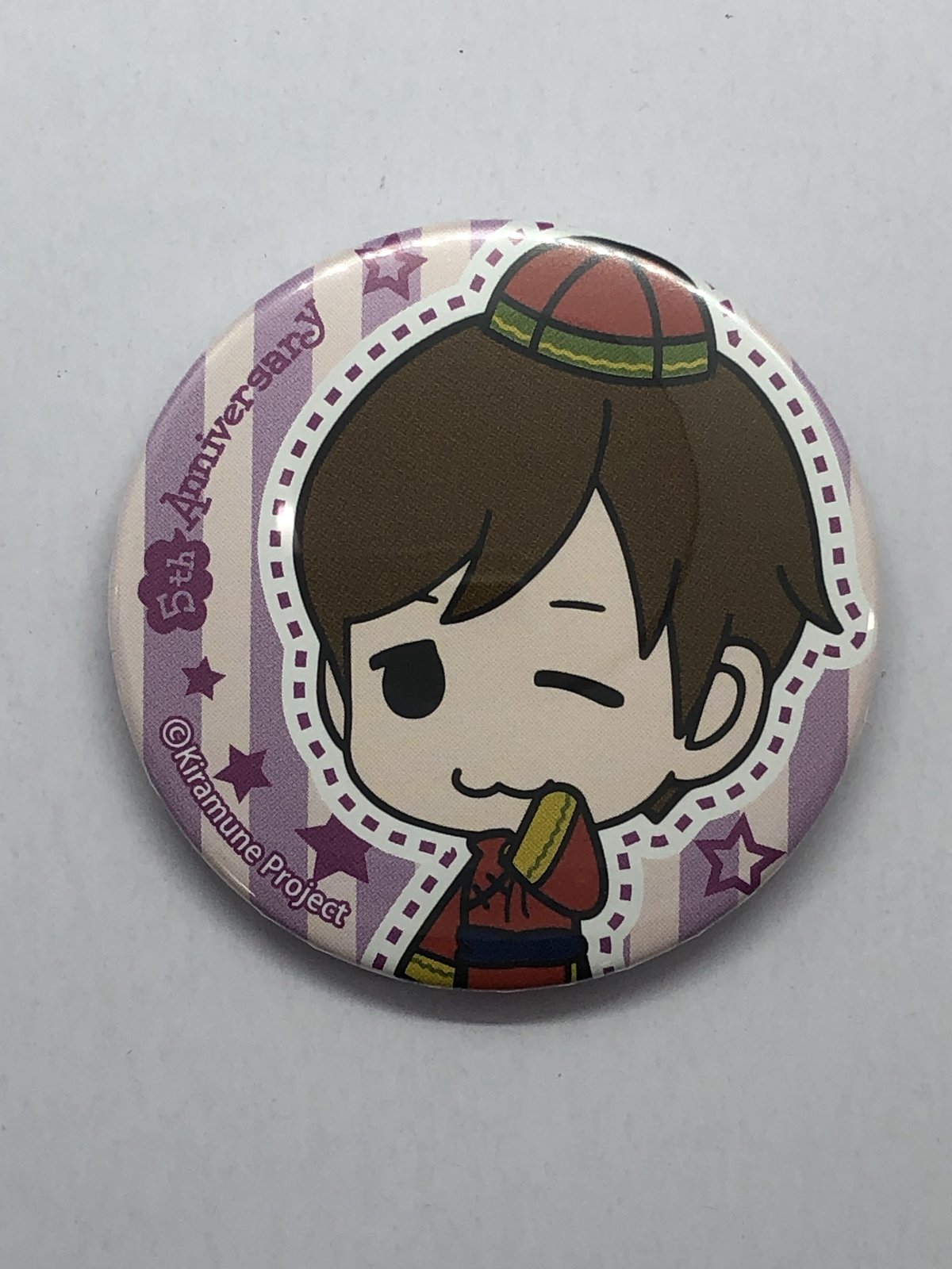 神谷浩史 Kiramune グッズ 缶バッジ Tシャツ 神谷浩史(チャイナ服) 「Kiramune Fan Meeting in YOKOHAMA 缶