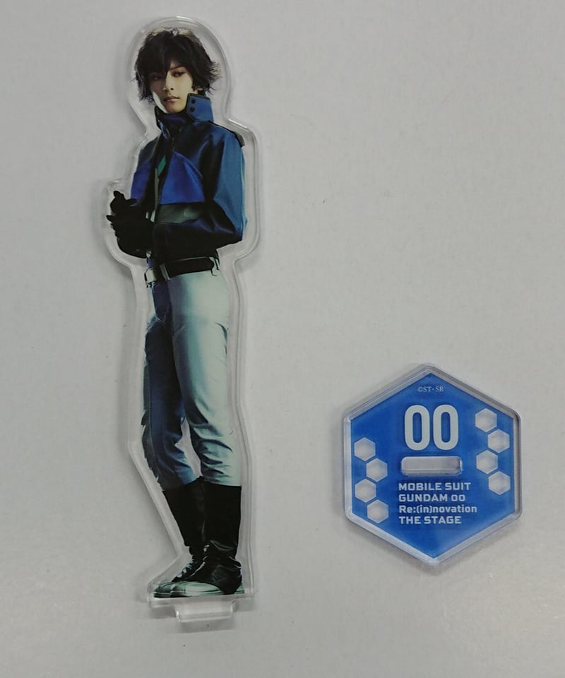 開封済・イタミあり】ダブステ アクリルスタンド 刹那・F・セイエイ