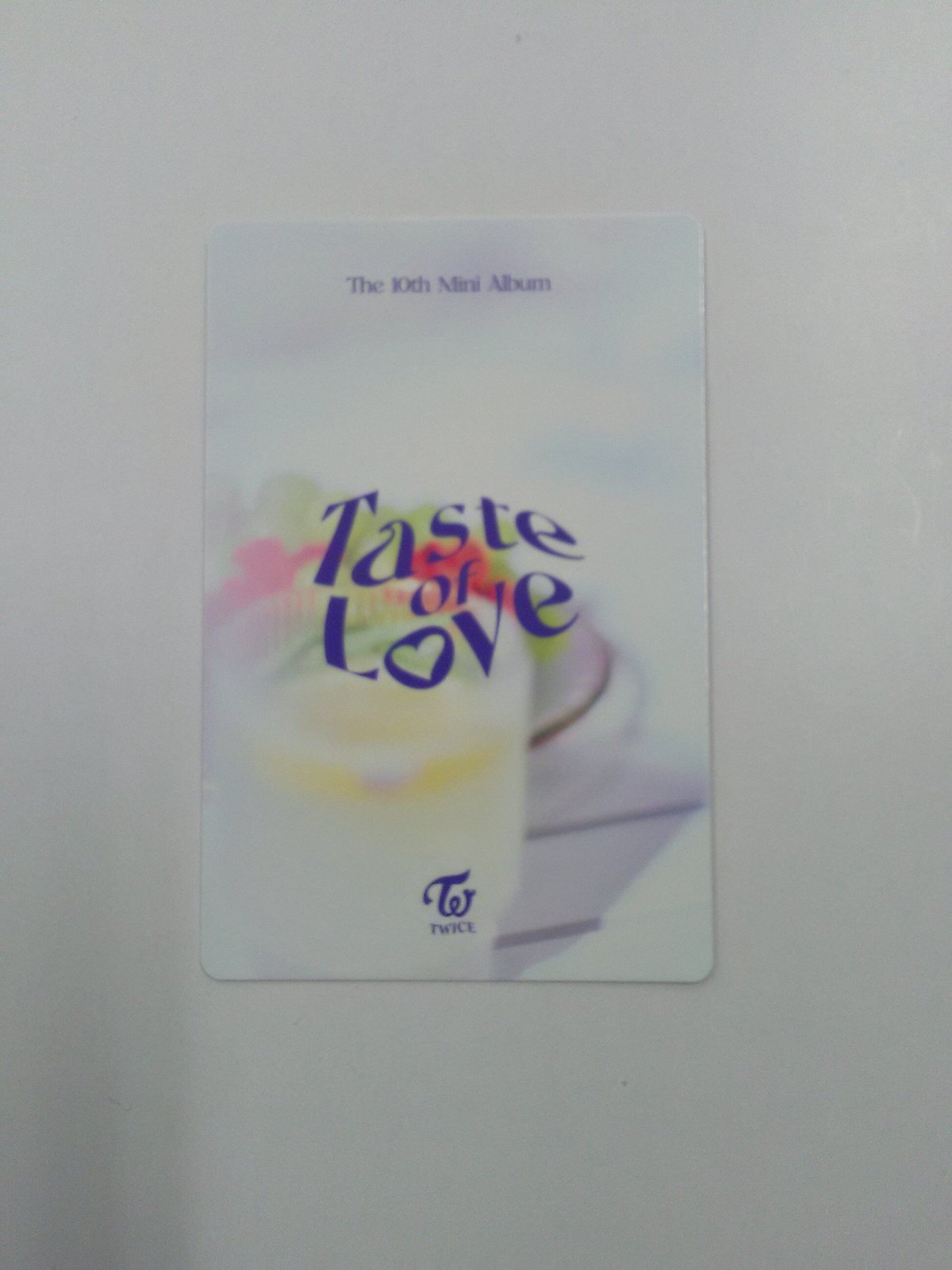 TWICE 『Taste of Love』 Taste ver. フォトカード チェヨン |