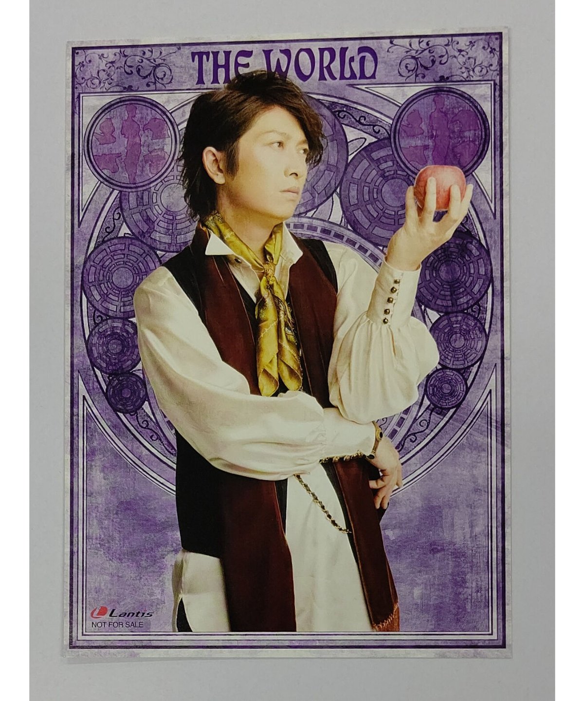 小野大輔 「Lunar Maria」 ポストカード タロットカード [WORLD