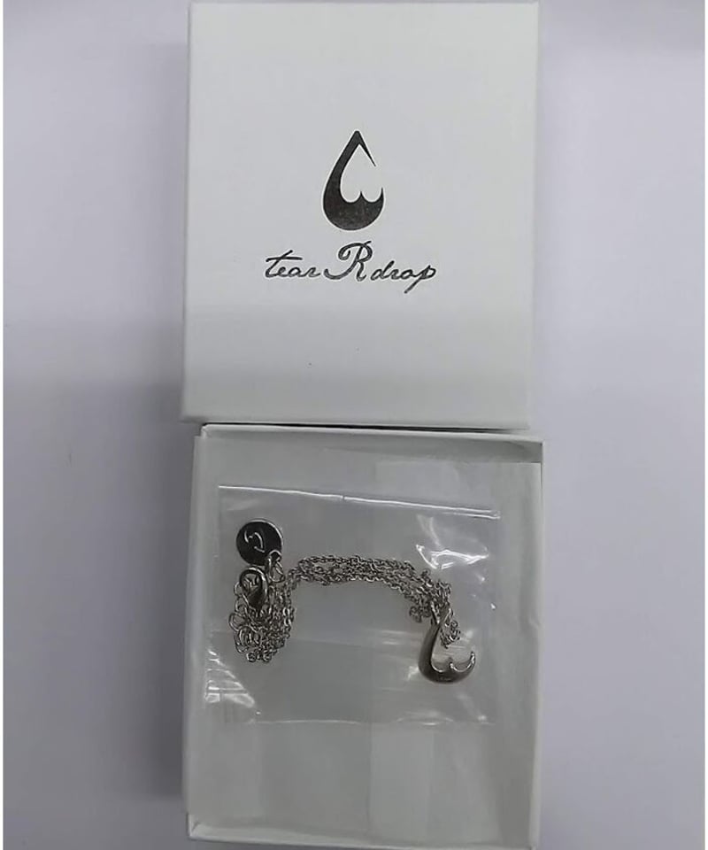 開封済】木村良平 tear R drop ネックレス シルバー(合金) | K 開封済】木村良平 tear R drop ネックレス シルバー(合金) | K
