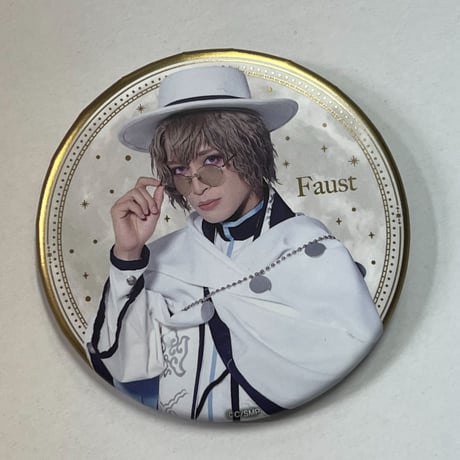 まほステ　缶バッジ　正装　ファウスト　矢田悠祐