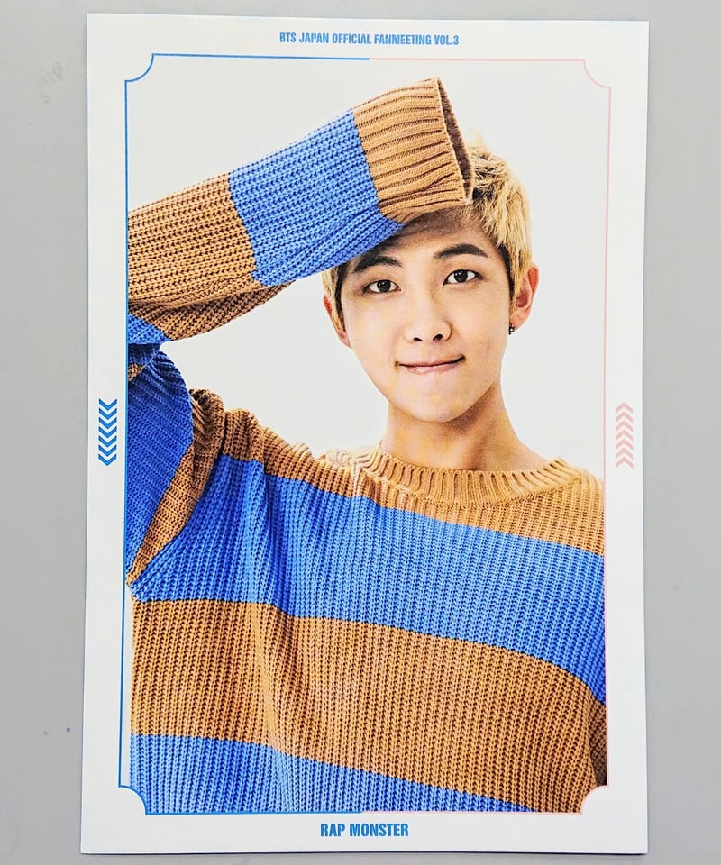 BTS 君に届く 日本限定 RM ナムジュン トレカ ファンミーティング- BTS 君に届く 日本限定 RM ナムジュン トレカ ファンミーティング-