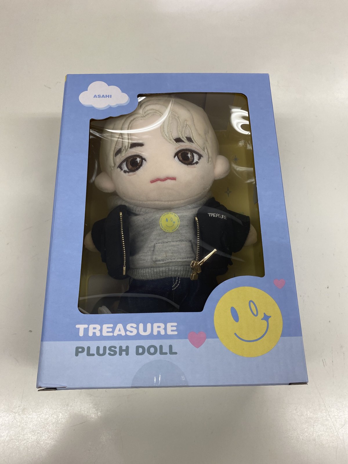 未開封・外箱若干イタミ有】TREASURE Plush Doll アサヒ | K-BOOKS...