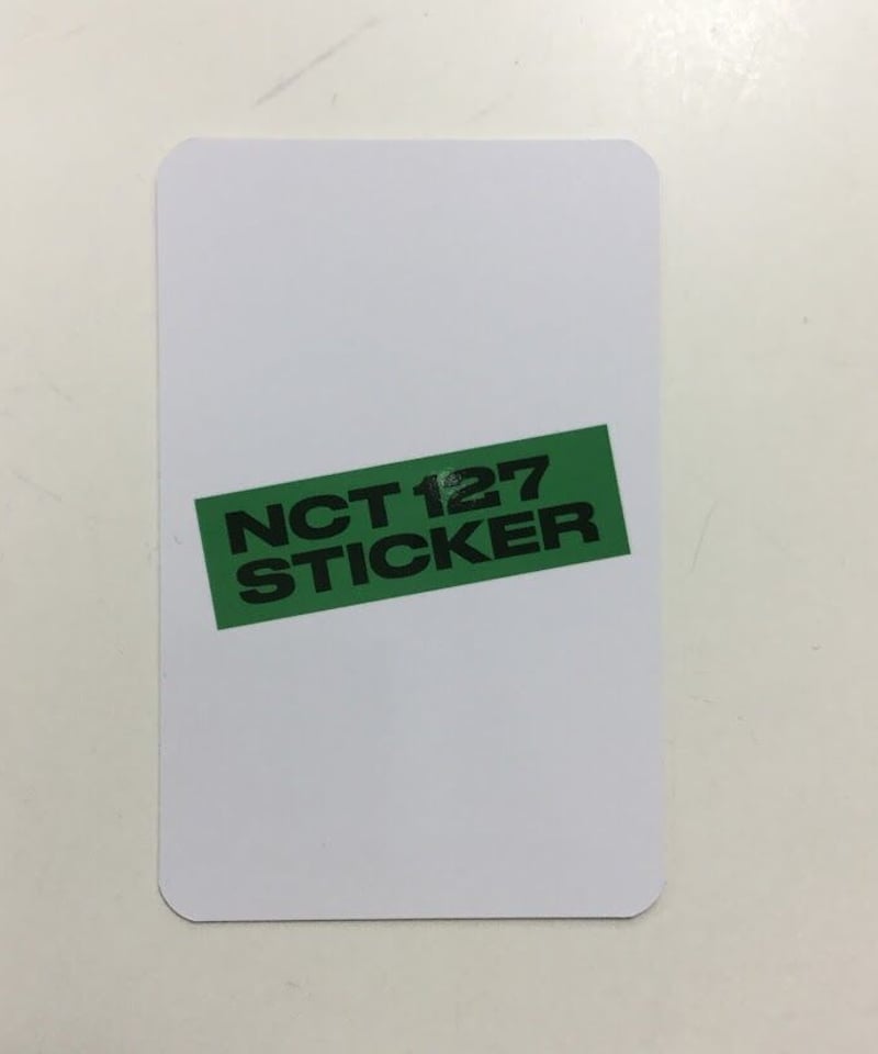 NCT127 STICKER mu-mo特典 トレカ ジョンウ | K-BOOKS K-...