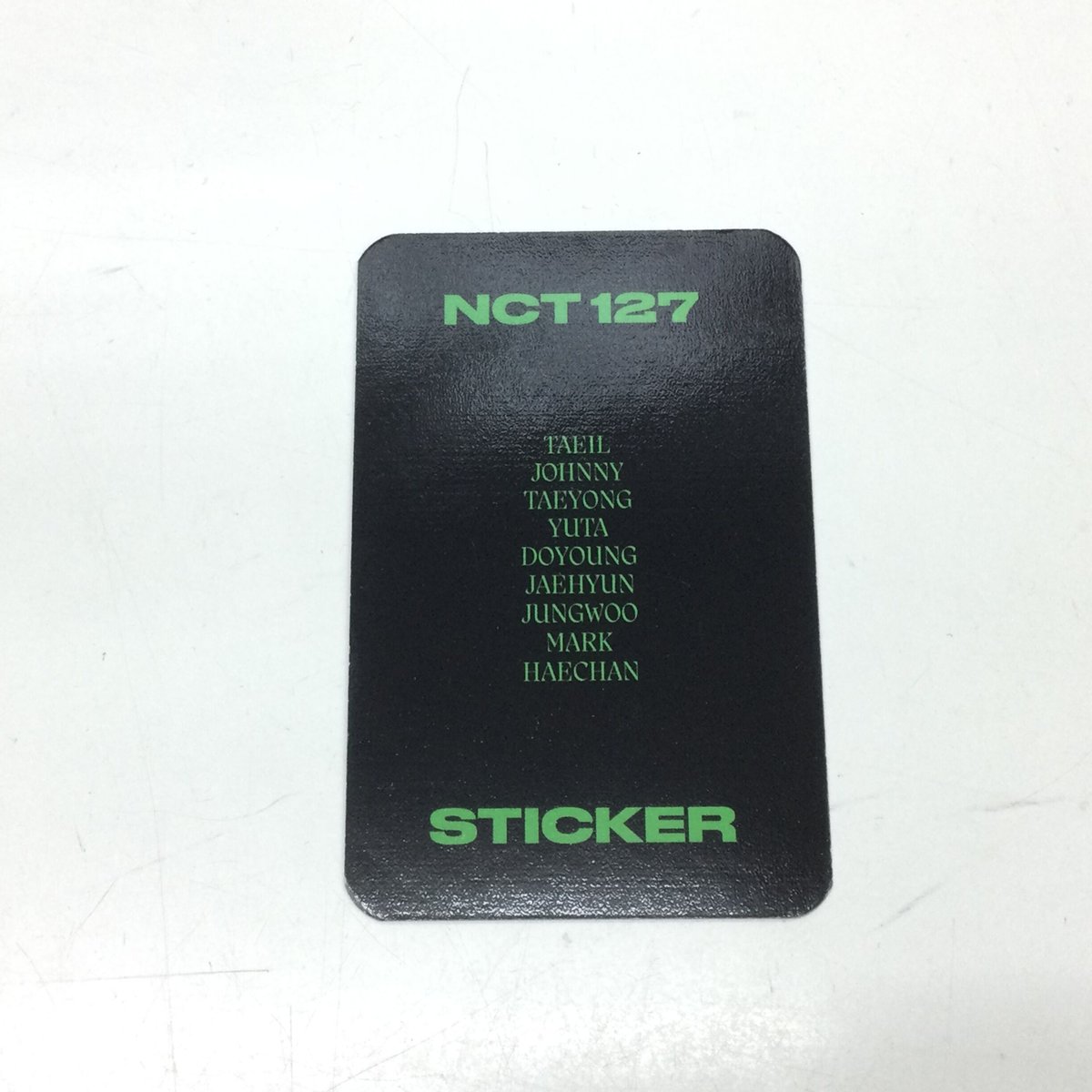 Rakuten NCT127 Sticker DELUXE BOX IDカード ランヤード