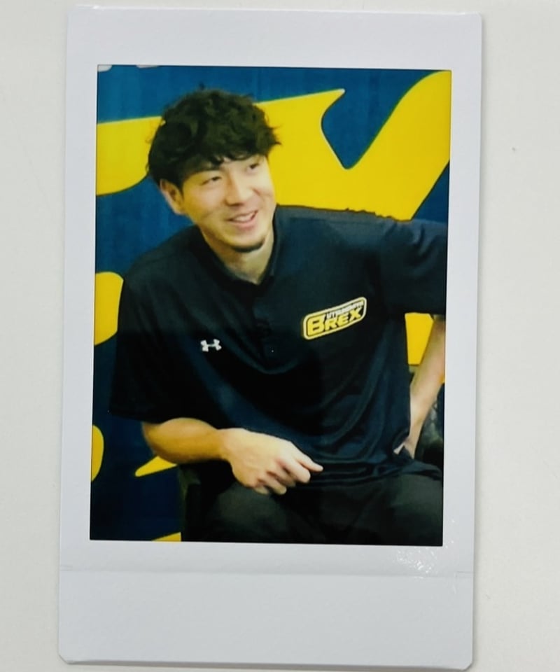 宇都宮ブレックス 比江島慎 チェキ 宇都宮ブレックス 対談シーン チェキ風プリント 比江島慎 選手